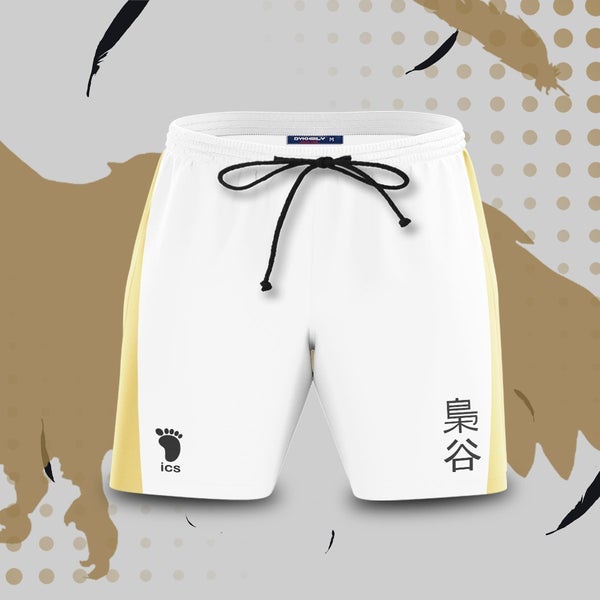 Quần Short Nam In Họa Tiết 3D Hóa Trang Nhân Vật Haikyuu