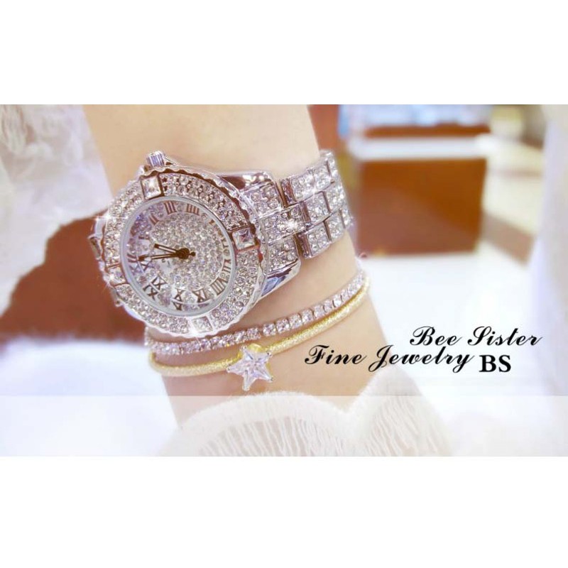 [ SALE SỐC ] Đồng hồ nữ BS Bee Sister, Đồng hồ dây thép đính đá thời trang700 | BigBuy360 - bigbuy360.vn