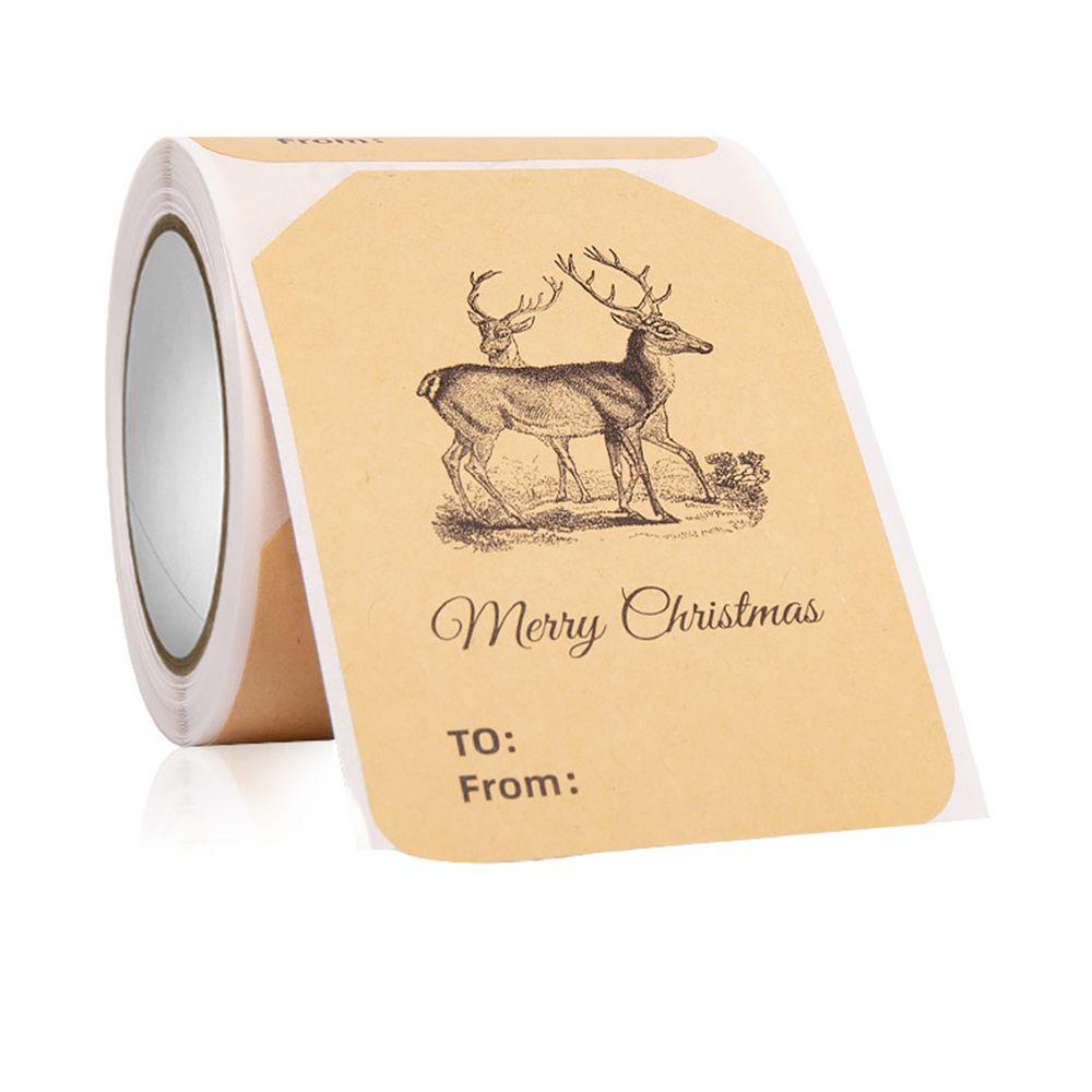 CHOOKEY Set 100 Nhãn Dán Trang Trí Hộp Bánh Kẹo DIY