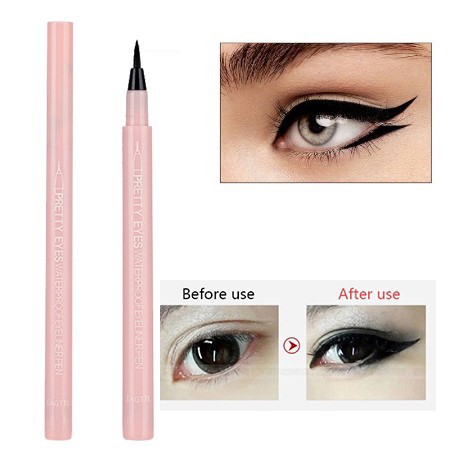 Bút kẻ mắt nước màu đen trang điểm chống mồ hôi chống nước | BigBuy360 - bigbuy360.vn