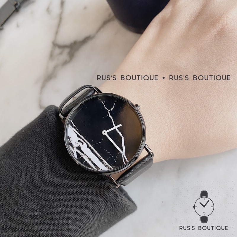 Đồng Hồ Nam Nữ Dây Da Marble Vân Đá Thời Trang, Năng Động | BigBuy360 - bigbuy360.vn