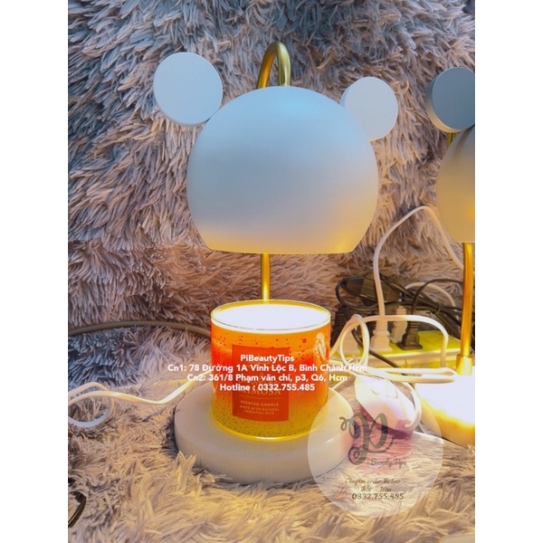 Đèn đốt nến mickey