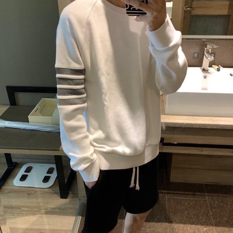 - - ÁO SWEATER CHẤT BO LOẠI 1 MAY 4 VẠCH TAY ÁO - - mẫu hot 2022 M130-