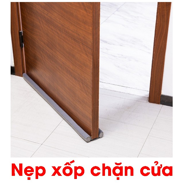 Nẹp mút xốp chặn đáy khe cửa - Cách nhiệt, cách âm, ngăn côn trùng, chống kẹt tay chân bé, chống bụi