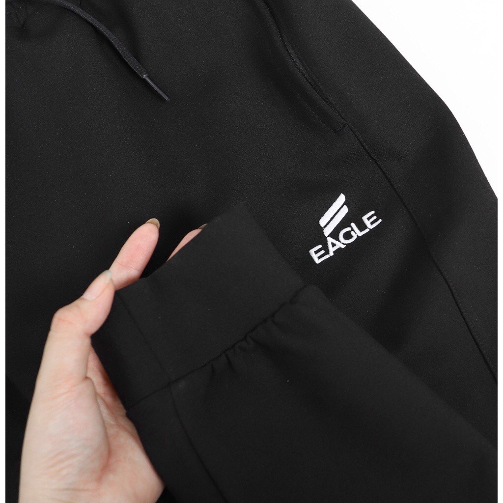 Quần Jogger nam thể thao phản quang vải thun lạnh cao cấp, túi khóa chống nước thoải mái vận động JG01