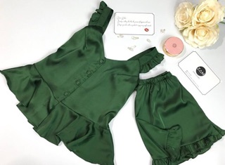 Bộ lụa satin ba lỗ đủ size đủ dáng (chờ may)