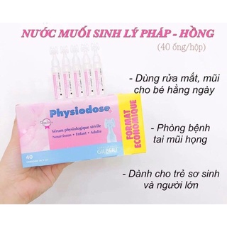 Nước muối sinh lý Physiodose Pháp