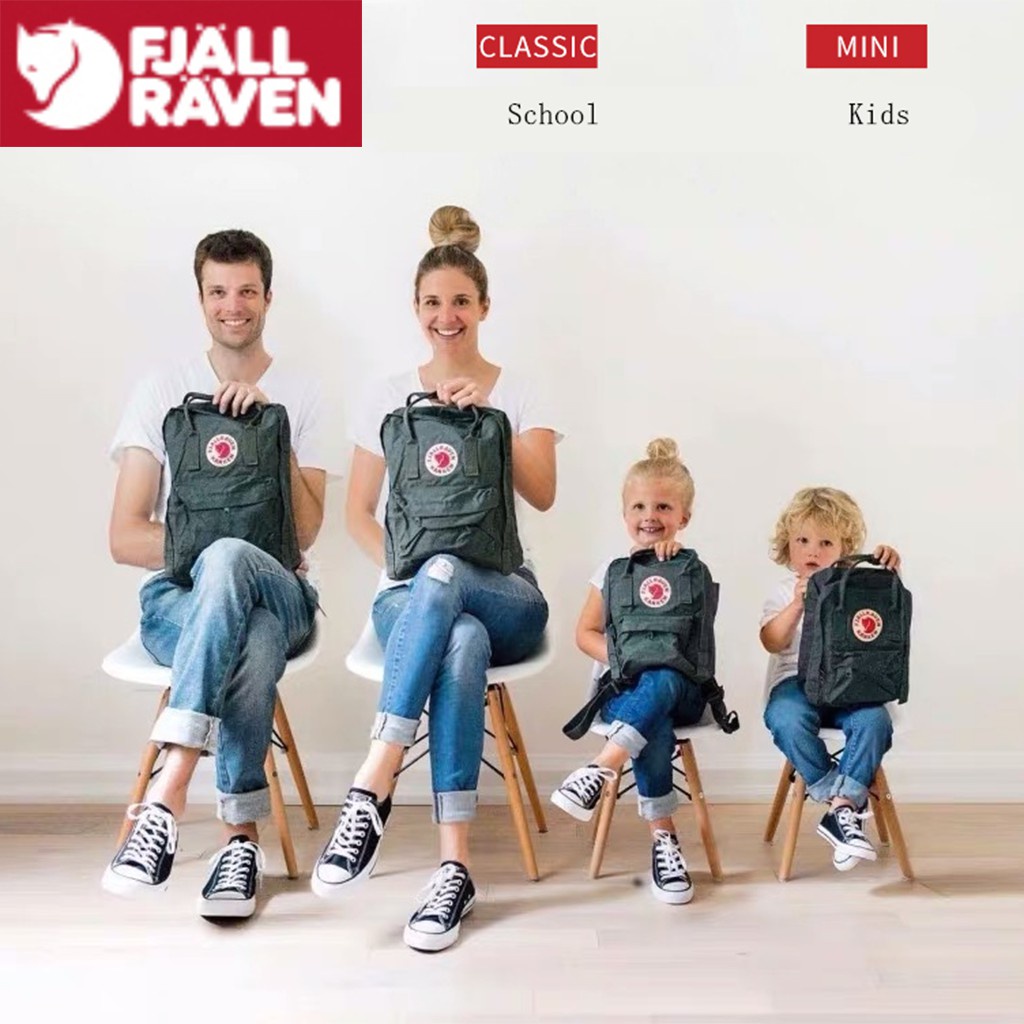 Balo Kanken nam nữ Unisex thời trang đi học SANTA STORE KKCLX vải chống nước đựng laptop A4 phong cách ulzzang Hàn Quốc