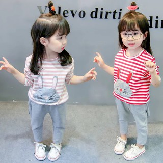 BỘ NỈ DA CÁ TAI THỎ CHO BÉ GÁI