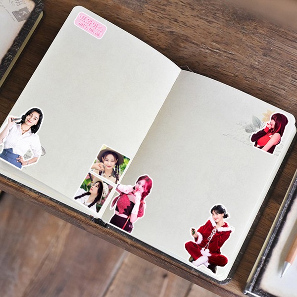 Mua Bộ 100 Sticker Dán Hình Thành Viên Nhóm TWICE Cho Fan Kpop TWICE ...