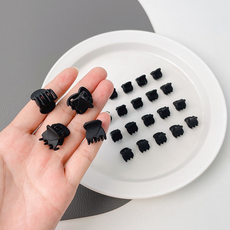 Bộ 12 Kẹp Tóc Hình Hoa Thiết Kế Đơn Giản Thời Trang Hàn Quốc