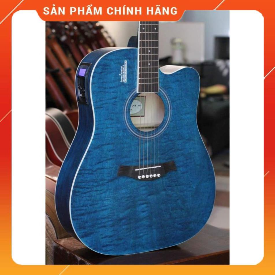 [HÀNG LOẠI 1] Đàn Guitar, Đàn Ghita Rosen R135 Xanh Tích Hợp Sẵn EQ ( Hàng Có Sẵn)