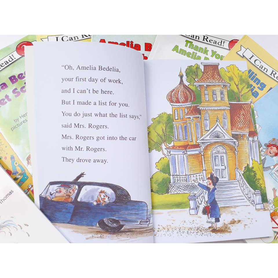 Bộ nhập - I CAN READ AMELIA BEDELIA (28q + File nghe Mp3)