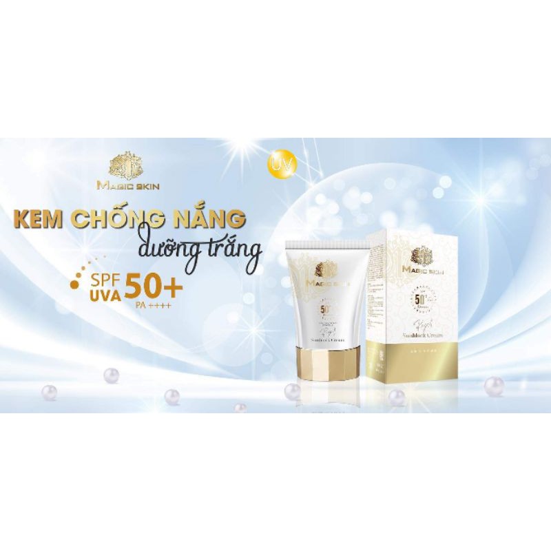 KEM CHỐNG NẮNG THẢO DƯỢC MAGIC SKIN 50G