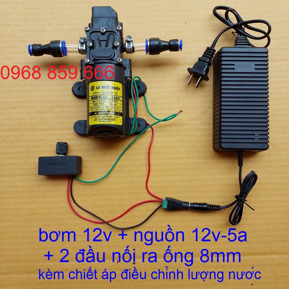 Máy bơm phun sương - máy bơm tăng áp mini