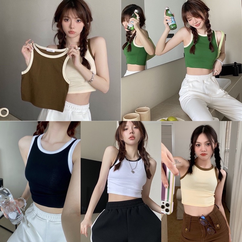 ÁO BA LỖ VIỀN CHỈ BASIC