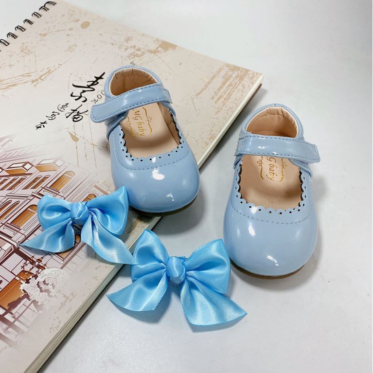 Giày Búp Bê Đính Nơ Xinh Xắn MGBABY 𝐒𝐡𝐨𝐩𝐌𝐞̣𝐁𝐨𝐛𝟖𝟔 Dành Cho Bé Gái từ 1 đến 6 tuổi