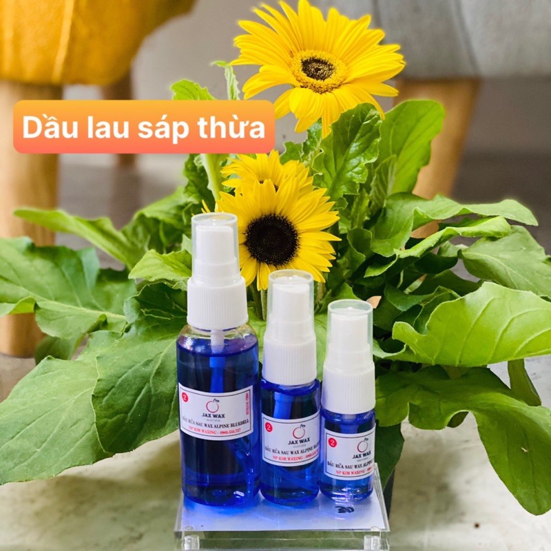 Dầu lau sáp thừa sau khi wax lông Úc tránh lông mọc ngược