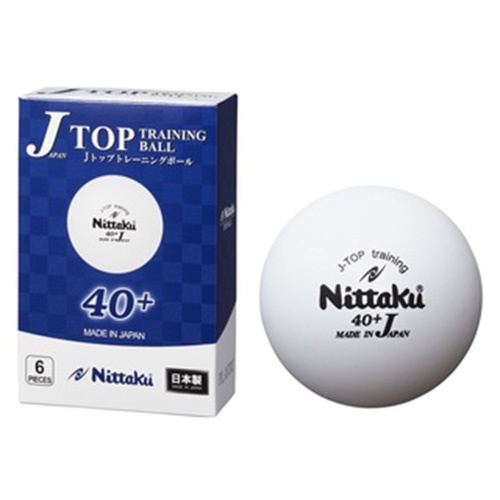 Quả bóng bàn luyện tập J Top Training Nittaku 40+ (hộp 6 quả)