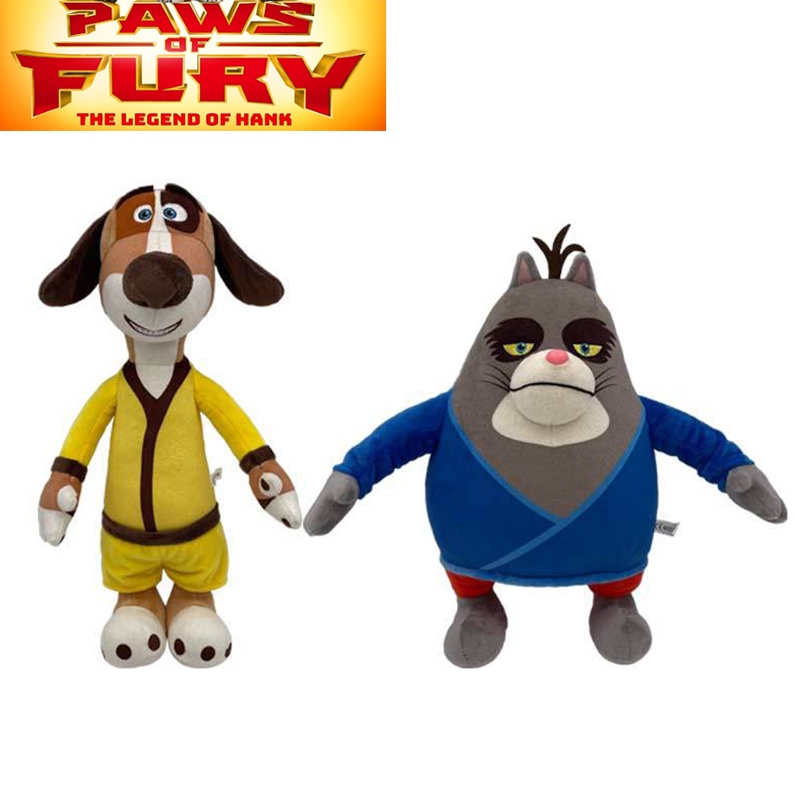Thú Nhồi Bông Hình Nhân Vật Hank Jimbo Paws of Fury Đáng Yêu