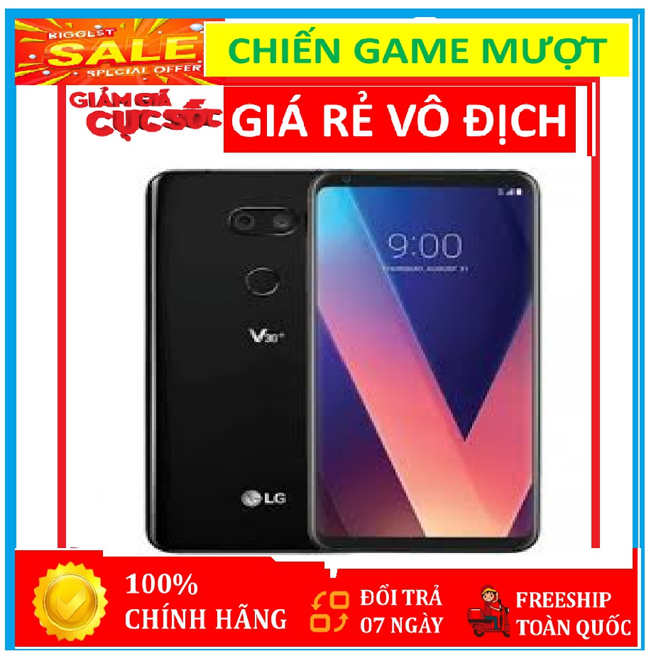 Điện thoại LG V30 - 128/ram 4G mới Fullbox, chơi Game PUBG-Liên Quân mượt