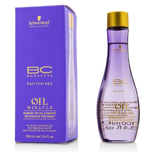 Tinh dầu dưỡng tóc BC OIL MIRACLE BARBARY FIG OIL &amp; KERATIN RESTORATIVE TREATMENT 100ml