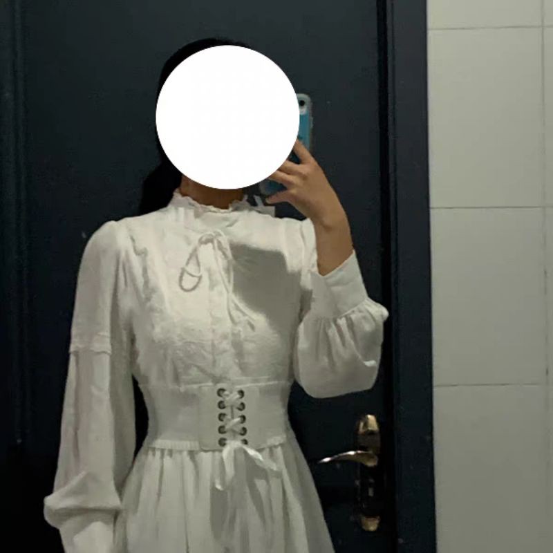 Belt Corset nịt bụng dáng basic dây cột ruy băng có đủ màu cơ bản