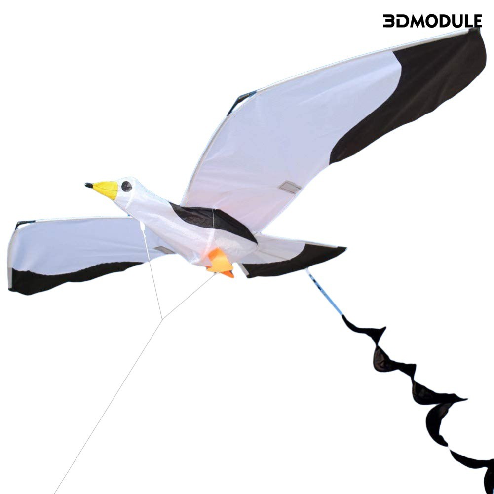 Diều hình hải âu 3D kèm dây dài 100m
