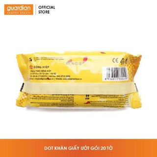 Khăn Giấy Ướt Bỏ Túi Dot (20 Miếng) - FLASH SALE 99K giao màu ngẫu nhiên