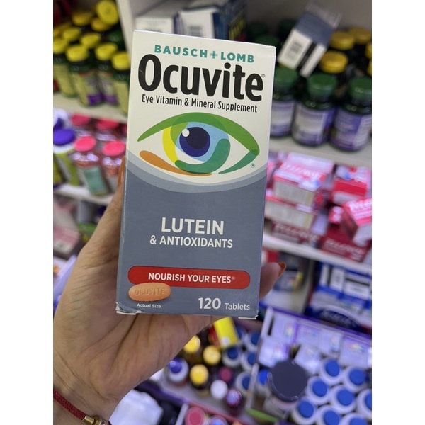 Ocuvite 120 viên bổ mắt dành cho người trẻ dưới 50 tuổi