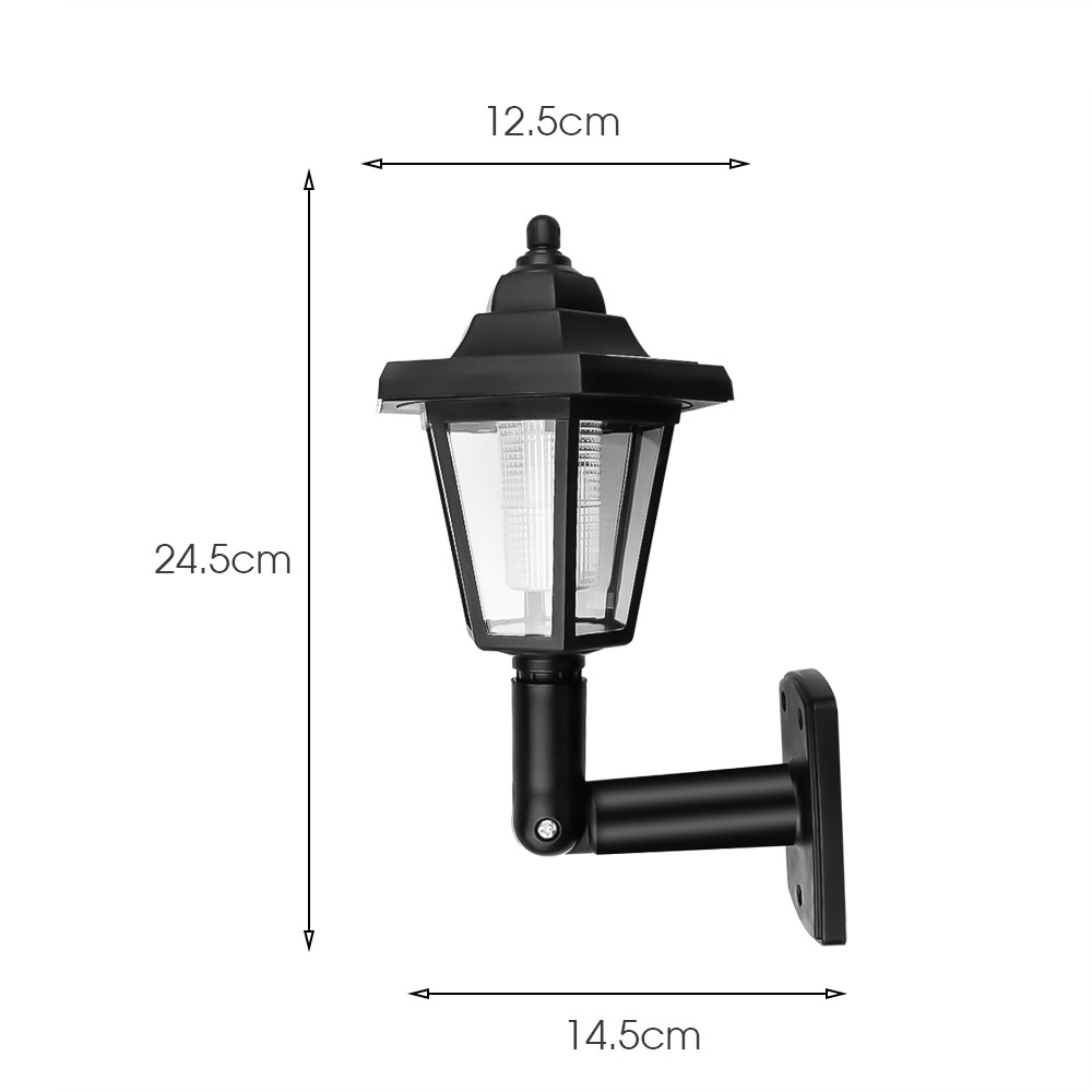 Đèn LED năng lượng mặt trời gắn tường và hàng rào