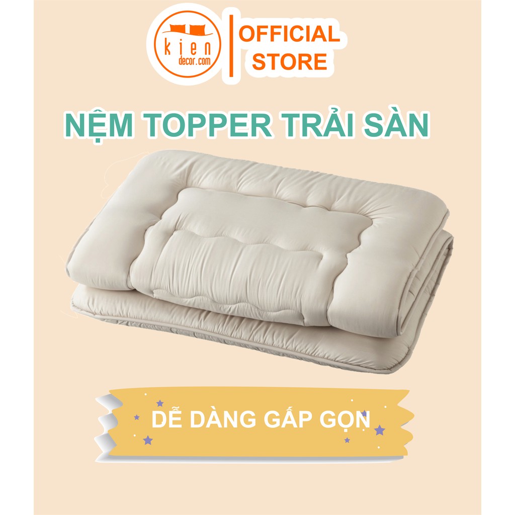 [ Ship hỏa tốc  ] nệm Topper xuất Nhật size 1m x 2, 1m2 x 2m, 1m4 x 2m, 1m6 x 2m, 1m8 x 2m Full box