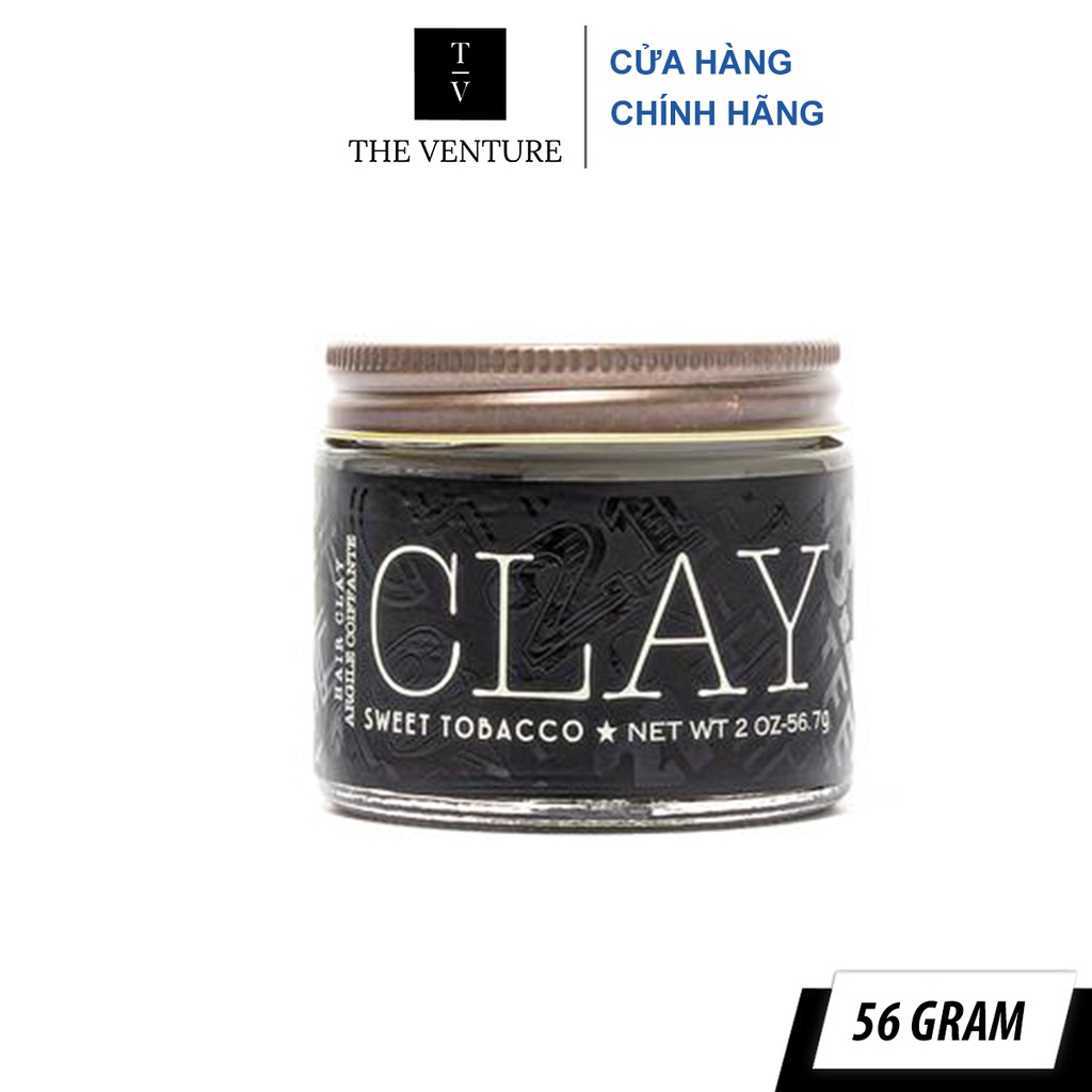 Bộ Sản Phẩm Tạo Kiểu 18.21 Man Made Clay - Wax - Paste - Pomade Chính Hãng - 56 Gram