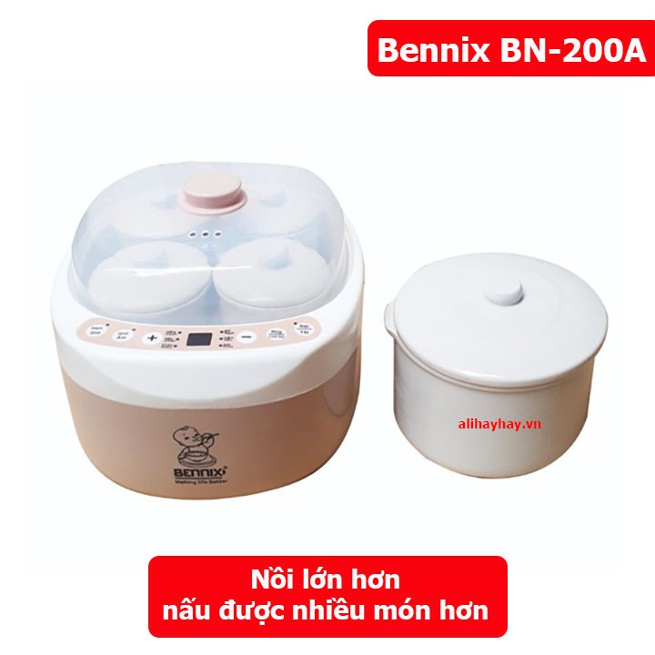 Nồi chưng yến điện tử BENNIX BN-200A ⚜️FREESHIP⚜️ Dung tích 2 Lít | Nhập khẩu Thái Lan