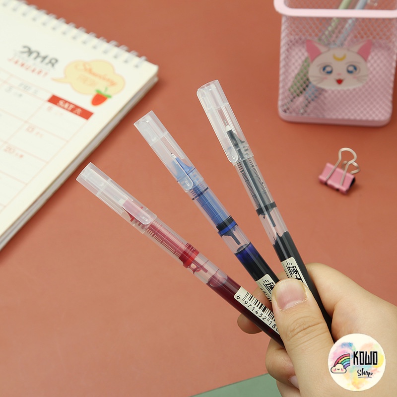 Bút Mực Nước Ngòi 0.5mm Tiện Dụng Trong Suốt SANABC B8