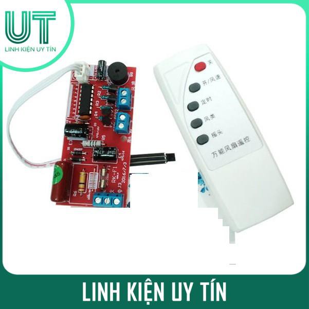 Bộ Điều Khiển Quạt Từ Xa QTX-5K1 V1 Bo Quạt Mạch Quạt