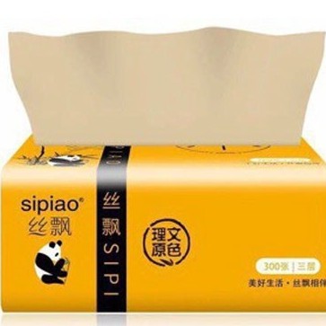 |SIÊU RẺ| Giấy ăn gấu trúc Sipiao 300 tờ loại xịn nội địa Trung