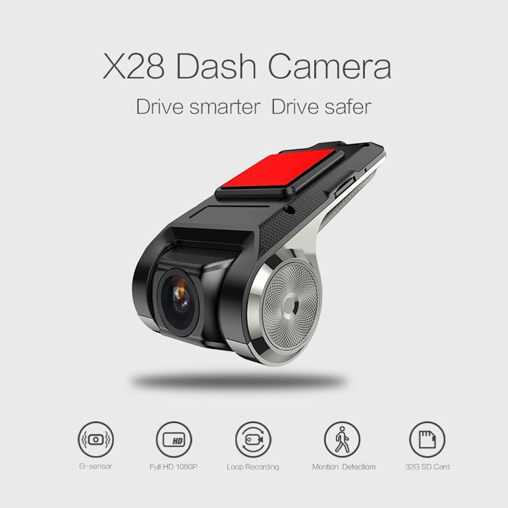 🚗HD 1080P 150 ° Đầu ghi hình xe hơi Starlight Night Vision Camera ghi ADAS G-sensor