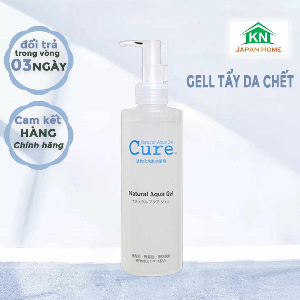 Tẩy da chết Cure natural aqua gel 250ml nội địa nhật bản