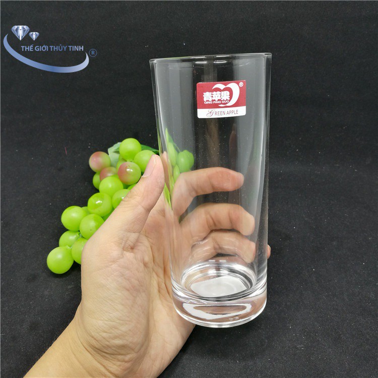 Bộ 6 Ly Thủy Tinh Ống 280ml - Loại Dày Cao Cấp 60164 Deli