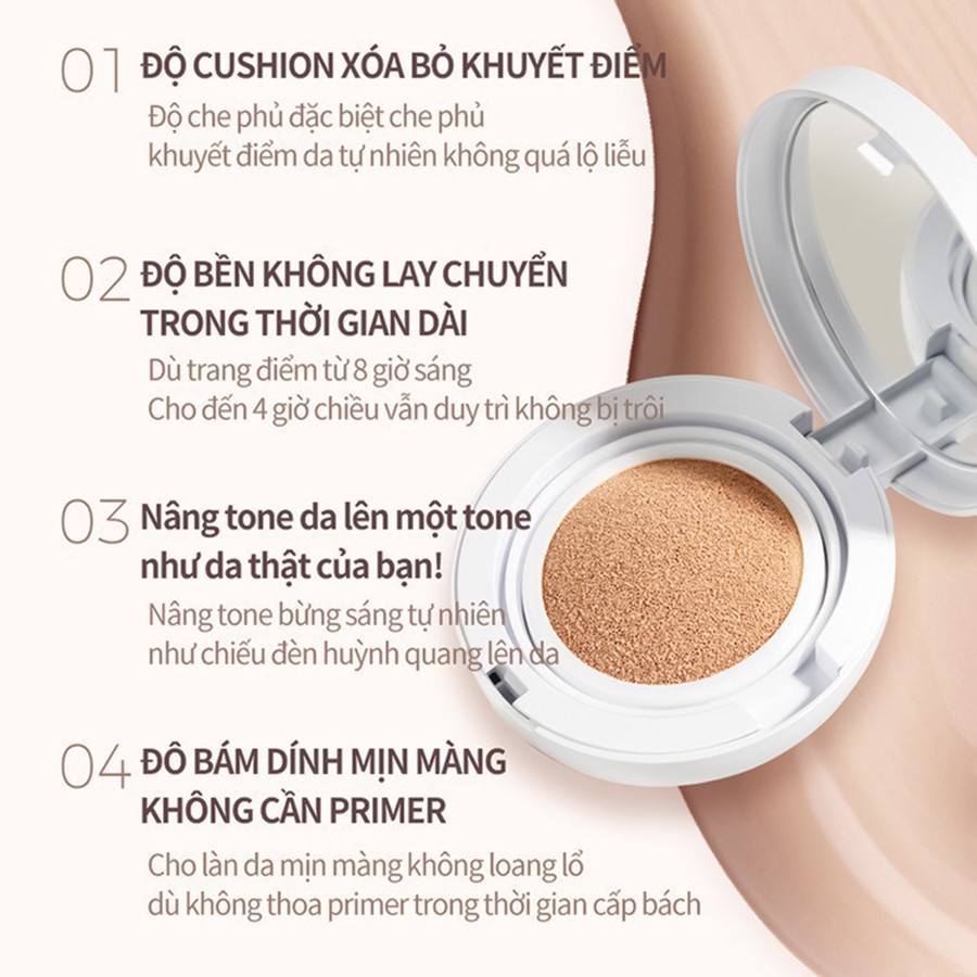 Phấn Nước Siêu Che Phủ Yeowoo Hwajangdae Snow Filter Cushion GomiMall