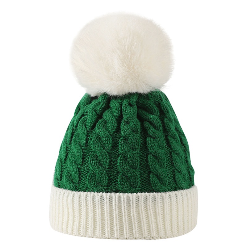 Mũ Len Dệt Kim Hình Ông Già Noel Thời Trang Thu Đông Cho Bé