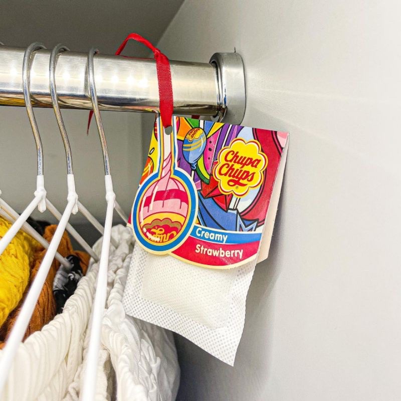 Túi thơm mùi ngọt ngào từ kẹo Chupa Chups mùi trái cây tươi mát thư giãn