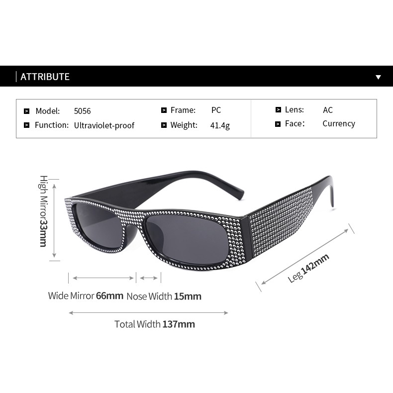 Kính mát chống tia UV400 phong cách vintage thời trang cho nữ Samjune