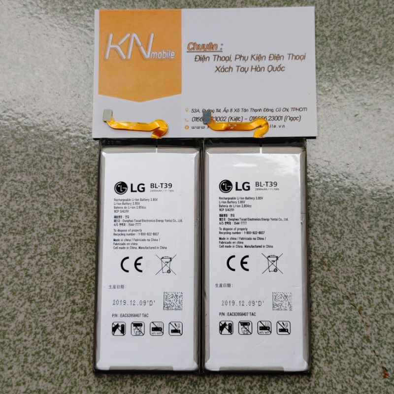 pin lg g7 zin chính hãng BL-T39