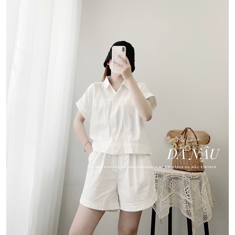 set bộ nữ áo croptop quần lưng cao 4 màu như ảnh (ảnh thật shop chụp 100%)