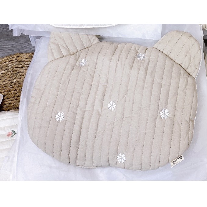 Gối tai gấu mỏng xuất HÀN cho bé