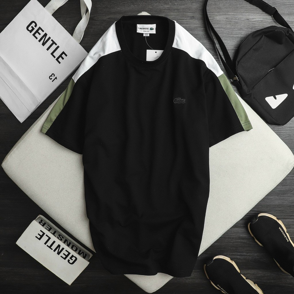 Áo Thun Màu Phối Lacoste Đẹp