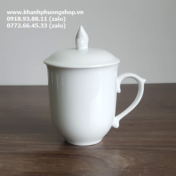 Ca trà có nắp sứ Minh Long 0.4L - ca trà sứ minh long 0.4L có nắp đậy