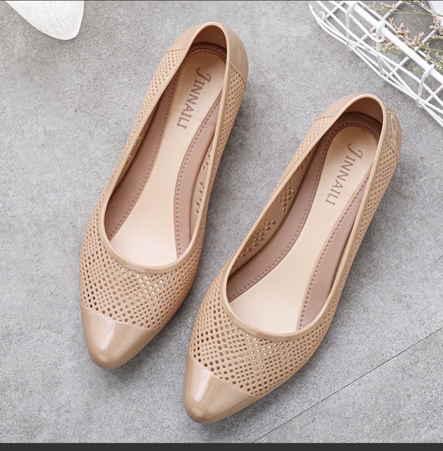 Giày búp bê nhựa siêu êm đi mưa thoải mái | BigBuy360 - bigbuy360.vn